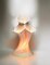 Ceramic Lily Flower Nightlight, Home Decor, Wedding Decor, Gift for Her, Gift for Mom